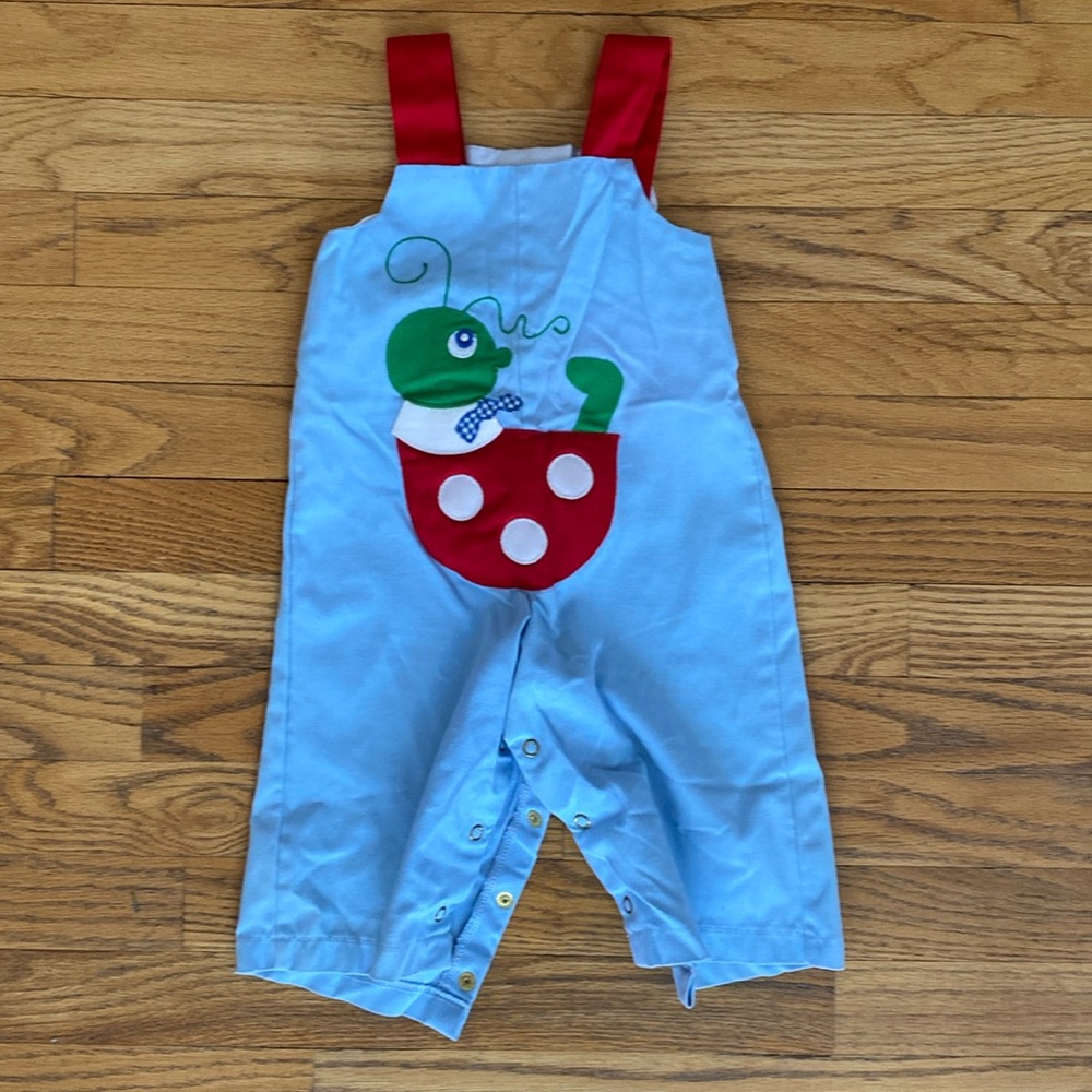 🐞 Vintage Chocolate Soup ladybug John John | Size 2T